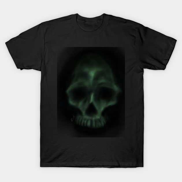 Transparent background skull T-Shirt by SmileyKuroe1